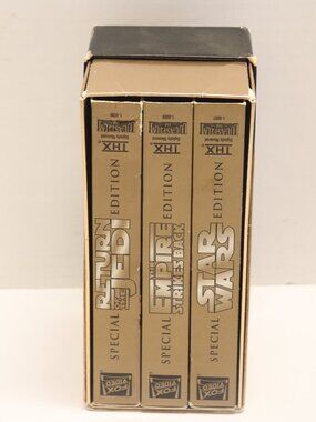 VHS Fox Video Trilogy Star Wars Untested